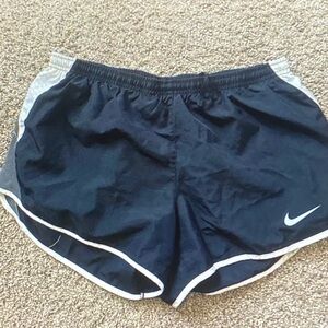 Nike Black and White Athletic Shorts